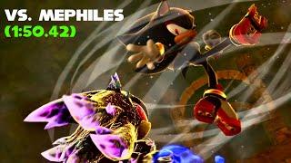 Vs. Mephiles (1:50.42) | Sonic X Shadow Generations - Speedrun [Former World Record]