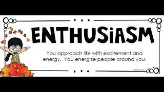 Positivity Project - Enthusiasm