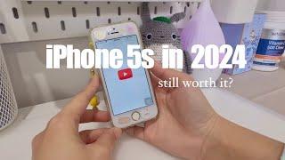 IPHONE 5s IN 2024 [UNBOXING] shopee is it still worth it?  true-time review