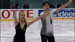 Arina Ushakova / Maxim Nekrasov | Free Program | Yerevan 2018 | Junior Grand Prix |