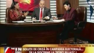 Insulte, apă aruncată în timpul dezbaterii TV România