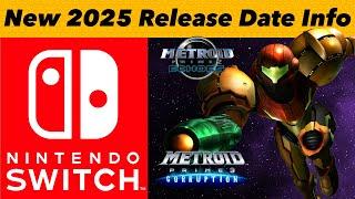 EXCITING New 2025 Metroid Prime 2 & 3 Remastered Release Date Info Surfaces