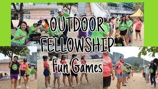 OUTDOOR FELLOWSHIP GAMES FUN TIME  WITH THE NEW BEGINNINGS CHRISTIAN FELLOWSHIP HONG-KONG