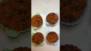 Delicious Raw Vegan Carrot Cupcake