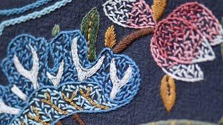 Seed Stitch/种子针-Basic Hand Embroidery Stitches