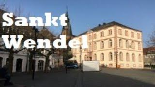 Our Afternoon Walk in Sankt Wendel / City Centre / Germany 4K