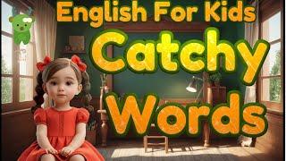 Learn Catchy New Words and Sentences for Toddlers | Little Marvels E -Learning #english #kids