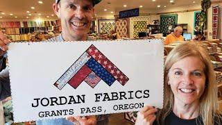 TOUR OUR COMPANY AT JORDAN FABRICS!!!