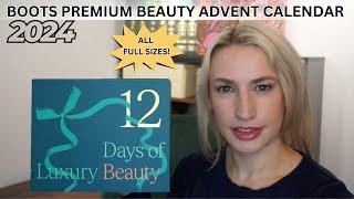 Boots Premium Beauty 12 Day Advent Calendar Unboxing | All FULL Sizes!