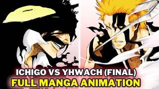  Ichigo vs Yhwach : Final Battle -- Full Manga Fight (Colored Panels)