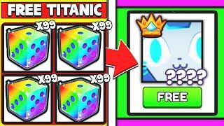 Exposing The BEST Upgrades For EASY Titanic in Pet Simulator 99..