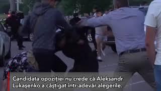 Proteste violente în Belarus după ce Lukashenko şi-a asigurat al şaselea mandat