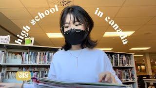 high school in canada | a day in my life with finals coming up | vlog 07