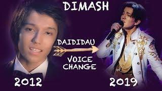 DIMASH - DAIDIDAU (2012-2019) VOICE CHANGE