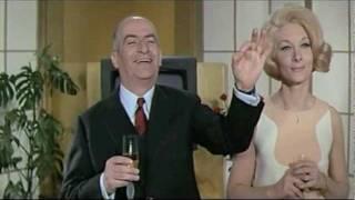 Louis de Funès - Hibernatus (1969) - The annoying waiter