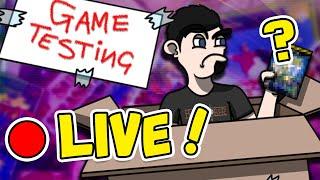 Game Testing LIVE!  - Square Eyed Jak