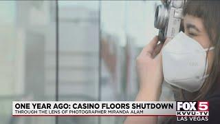 Las Vegas photographer captured final hours before casino floors shut down in 2020