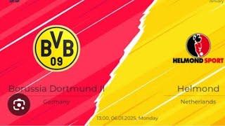 Borussia dortmund ii vs Helmond sport live football match