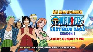 Cartoon Network India One Piece East Blue Saga New Episodes Promo (2025)