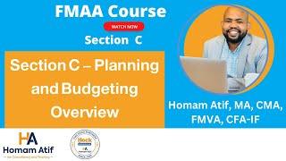 FMAA Section C – Planning and Budgeting Overview