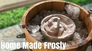How to make homemade chocolate ice cream| Wendy's frosty clone