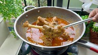 খাসির মাংসের রেজালা ( সহজ এবং মজাদার রেসিপিতে ) Shahi Mutton Leg Rezala ॥ Rezala Recipe