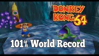 Donkey Kong 64 - 101% in 5:29:58 (Former World Record)