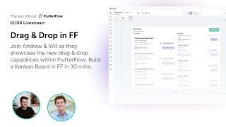 Live Building with the Drag & Drop Capabilities in FlutterFlow