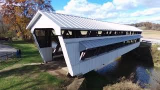 Simply Flying: Mink Hollow, Johnston, & Hannaway Covered Bridges