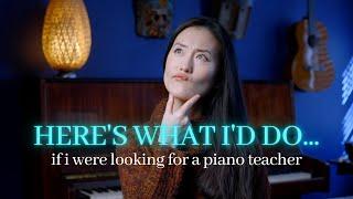 How to Find a Good Piano Teacher