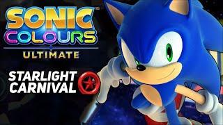 Sonic Colours: Ultimate - Starlight Carnival Act 1-6 (All Red Star Rings)