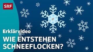 Wie Schnee entsteht – einfach erklärt | Kindervideos | SRF Kids