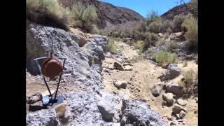 Mining in Gold Canyon near Dayton, NV