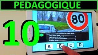 Code de la route 2024 #10 - Pédagogique