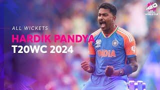 Every Hardik Pandya wicket at T20WC 2024