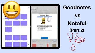 Goodnotes vs Noteful (2024) | ULTIMATE Comparison | Which App Adds More To Your Notes? | Part 2