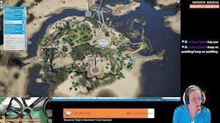 Planet Coaster & cycling to raise money to beat childhood cancer !GCC