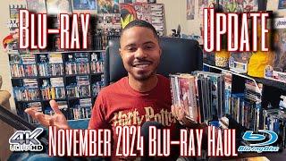 NOVEMBER 2024 Blu-ray Haul - Blu-ray Update (Steelbook, 4Ks, Blu-rays, DVDs)