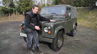 Military Land Rover  Defender from Rugged Guide