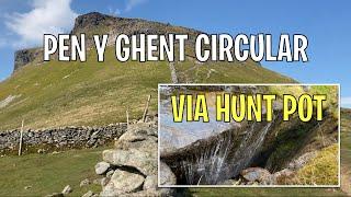 Yorkshire Dales Walks. Pen Y Ghent Circular Walk via Hunt Pot