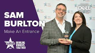 Sam Burlton, Make An Entrance | FSB Champions | Federation of Small Businesses