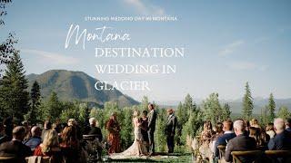 Montana Destination Wedding in Glacier National Park