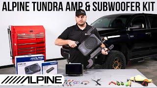 Toyota Tundra Alpine Plug & Play 4-Channel Amp & Powered Subwoofer Kit | 2014 - 2021 Toyota Tundra
