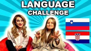 HRVAŠKI VS SLOVENSKI| Language Challenge | xniks2x & Ula Ložar