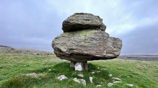 Norber erratics above Austwick Yorkshire dales.