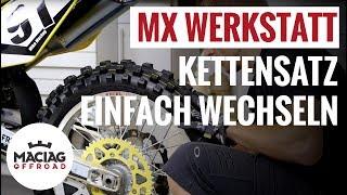 Motocross / Enduro Kettensatz wechseln | Tutorial | Maciag Offroad MX Werkstatt