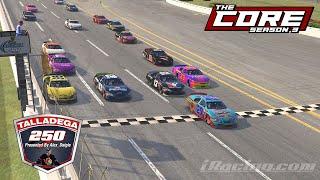 INTENSE RACING at Talladega! CORE League Season 3 - iRacing Full Race Highlight