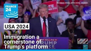 USA 2024: Trump's deportation plans worry families with relatives in US illegally • FRANCE 24