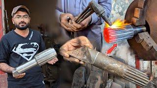 First Time A Thread drill tool made by old steel iron shaft drill developed by own skill Amazing