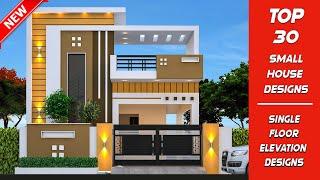 30 Latest Single Floor Small House Front Elevation Designs | Simple House Elevation designs 2022